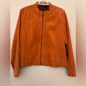 RuffHewn suede leather jacket